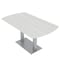 Skutchi Designs 33.5 in W, 69.5 in L, 29 in H, Engineered Wood Top, White HAR-AREC-34X70-DOU-WHCYPRESS - alternate 1
